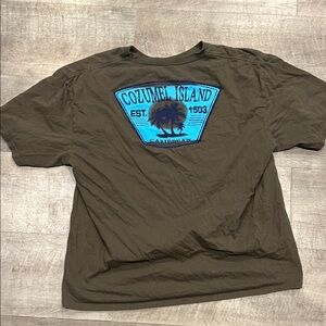 Gildan Brown Cozumel Island Tee